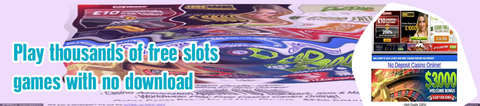 Play free casino games no deposit